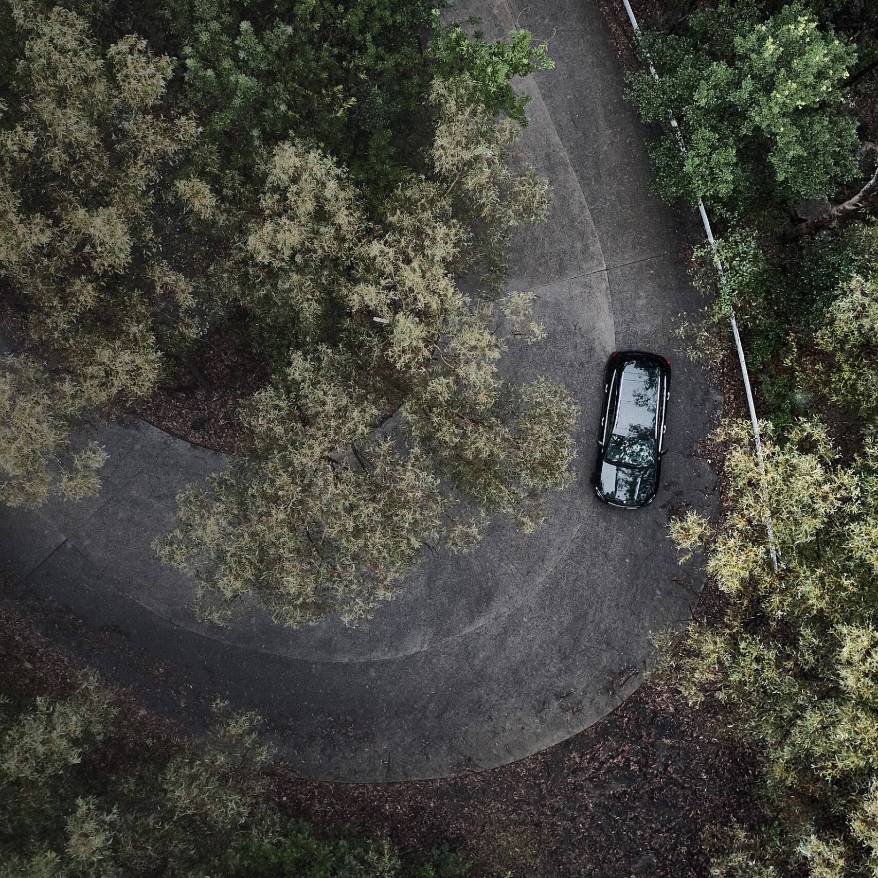 The EQA driving near Bundanon, NSW