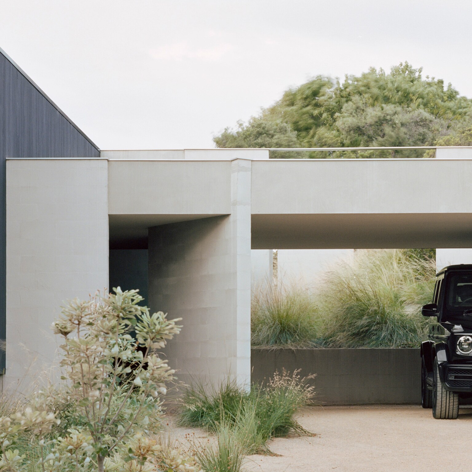 Mercedes-AMG G 63 in the Chernier home by Liam Eastop Architects
