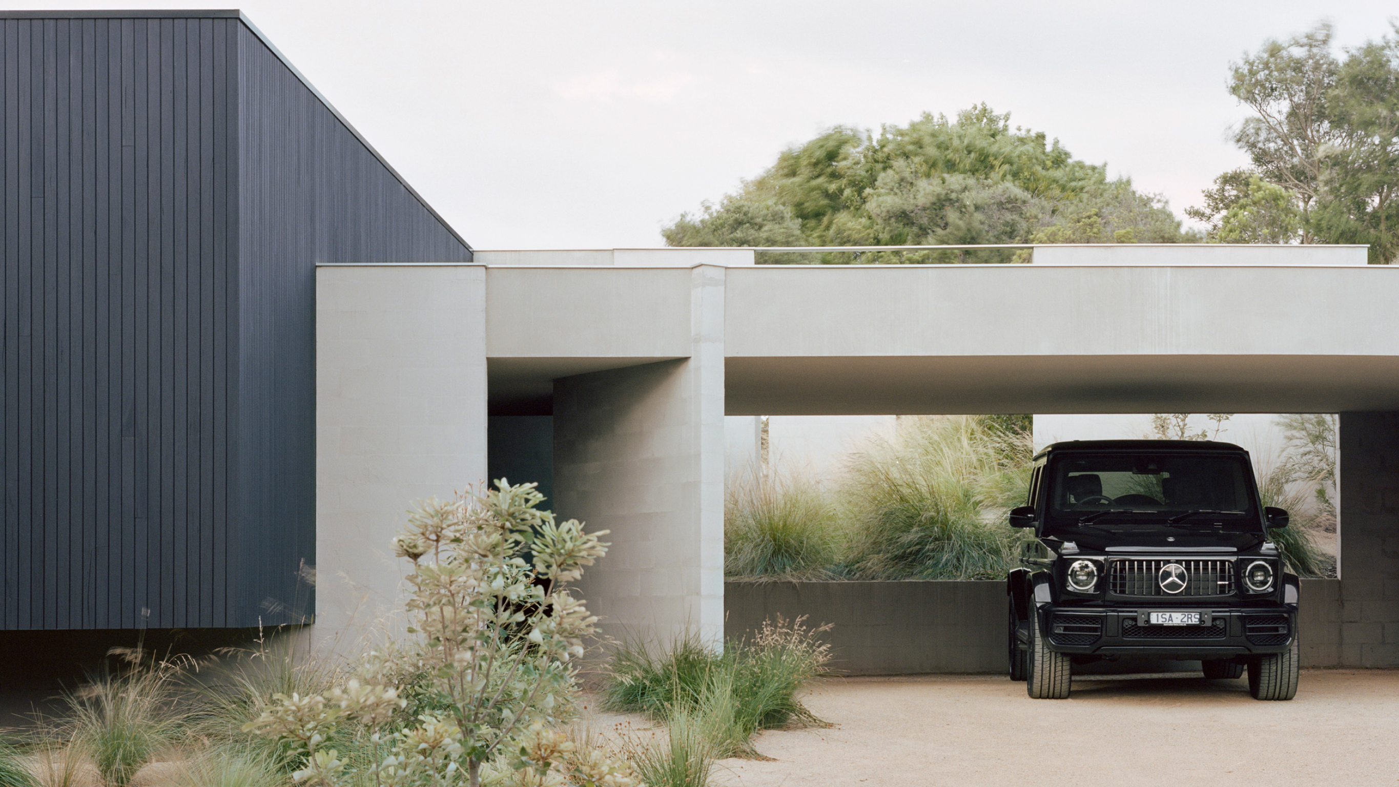 Mercedes-AMG G 63 in the Chernier home Mercedes-AMG G 63 in the Chernier home by Liam Eastop Architects