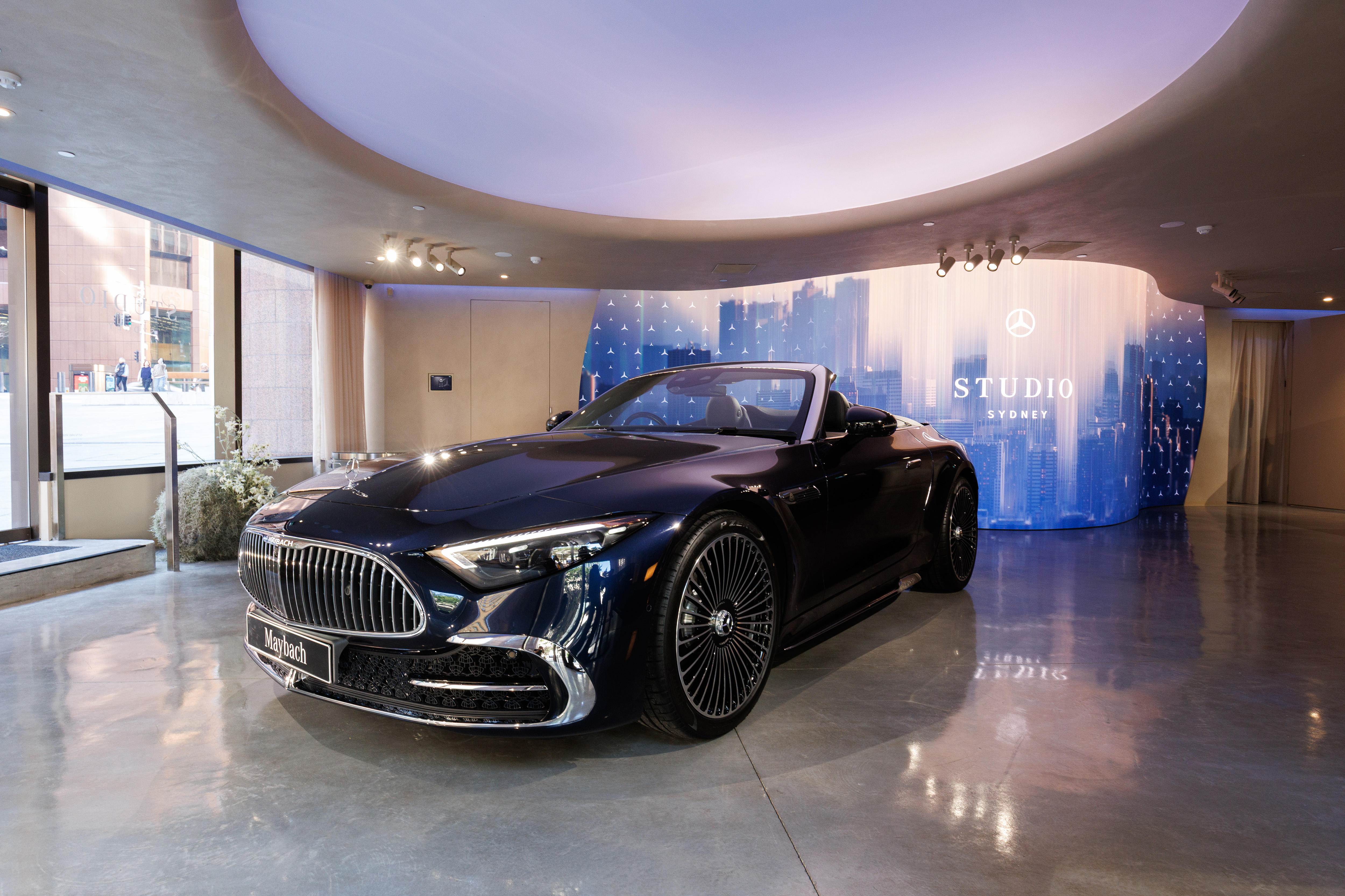 The Mercedes-Maybach SL 680 Monogram Series at Mercedes-Benz Studio Sydney The Mercedes-Maybach SL 680 Monogram Series at Mercedes-Benz Studio Sydney