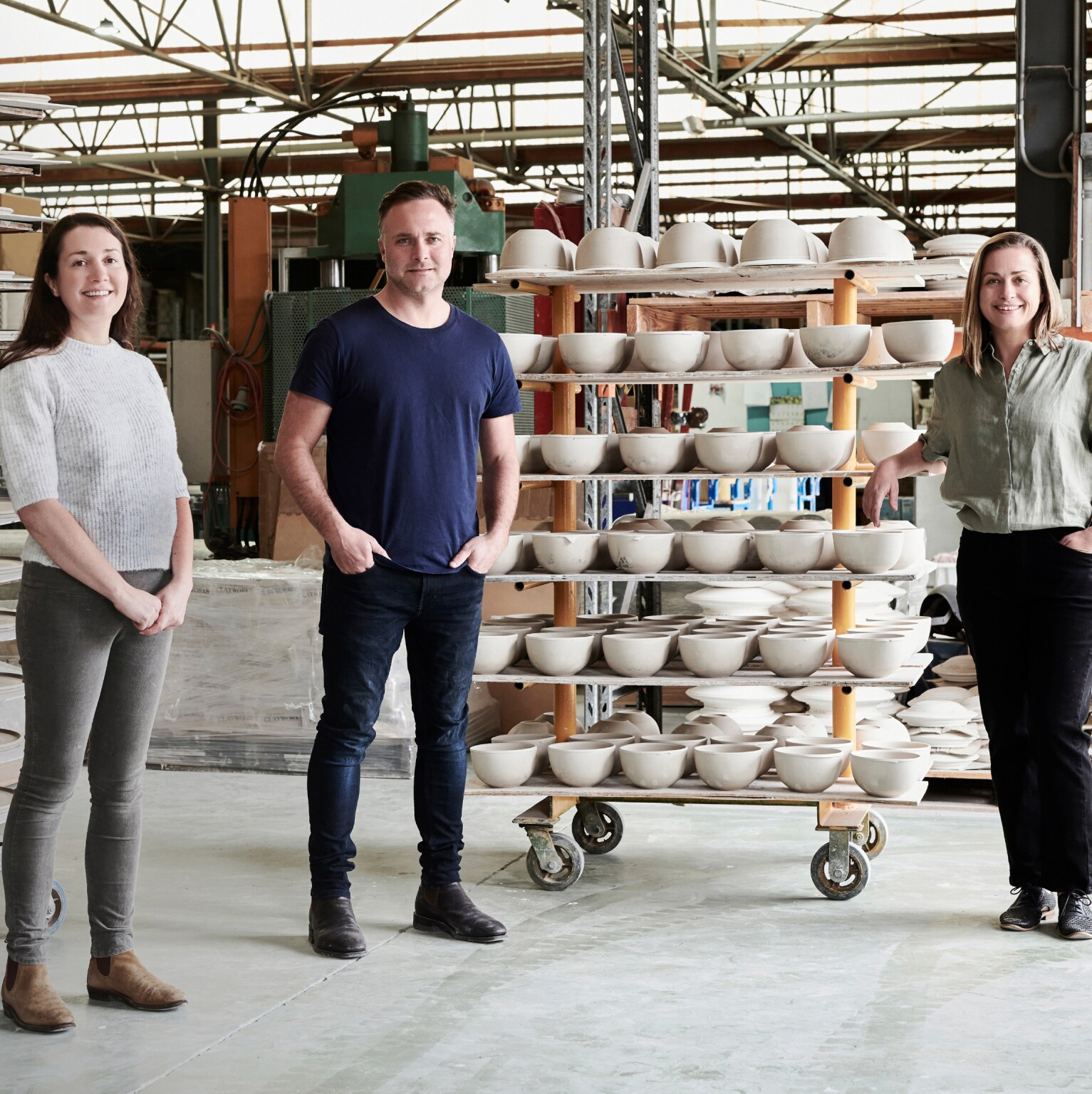The third generation Gordons at the helm of Robert Gordon Australia, Hannah, Bobby and Kate.