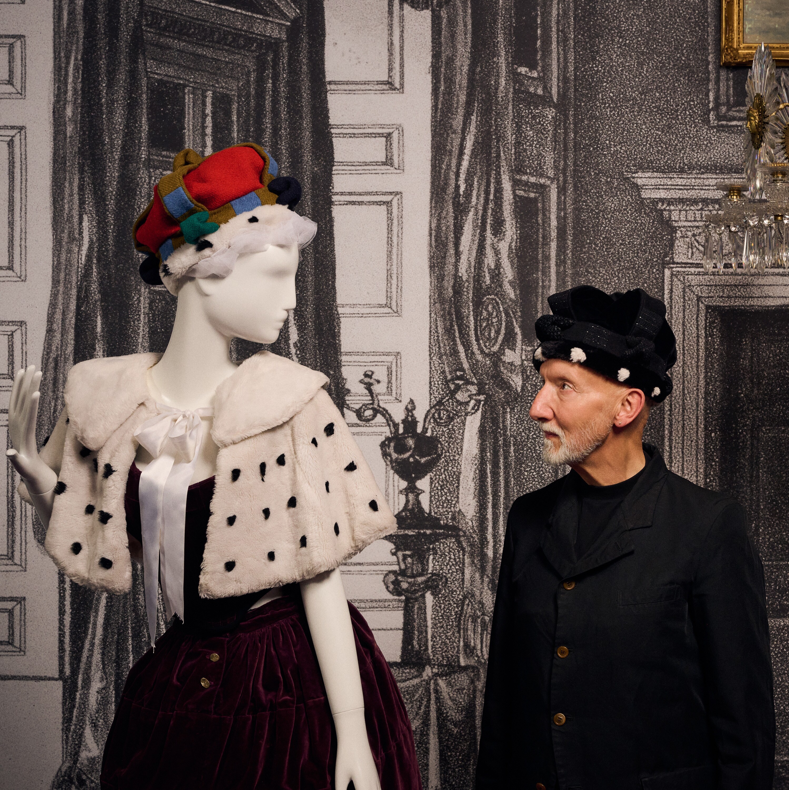 Portrait of Stephen Jones, British milliner. Photo: Eugene Hyland