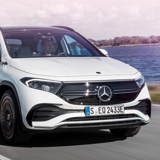 The all-electric EQA