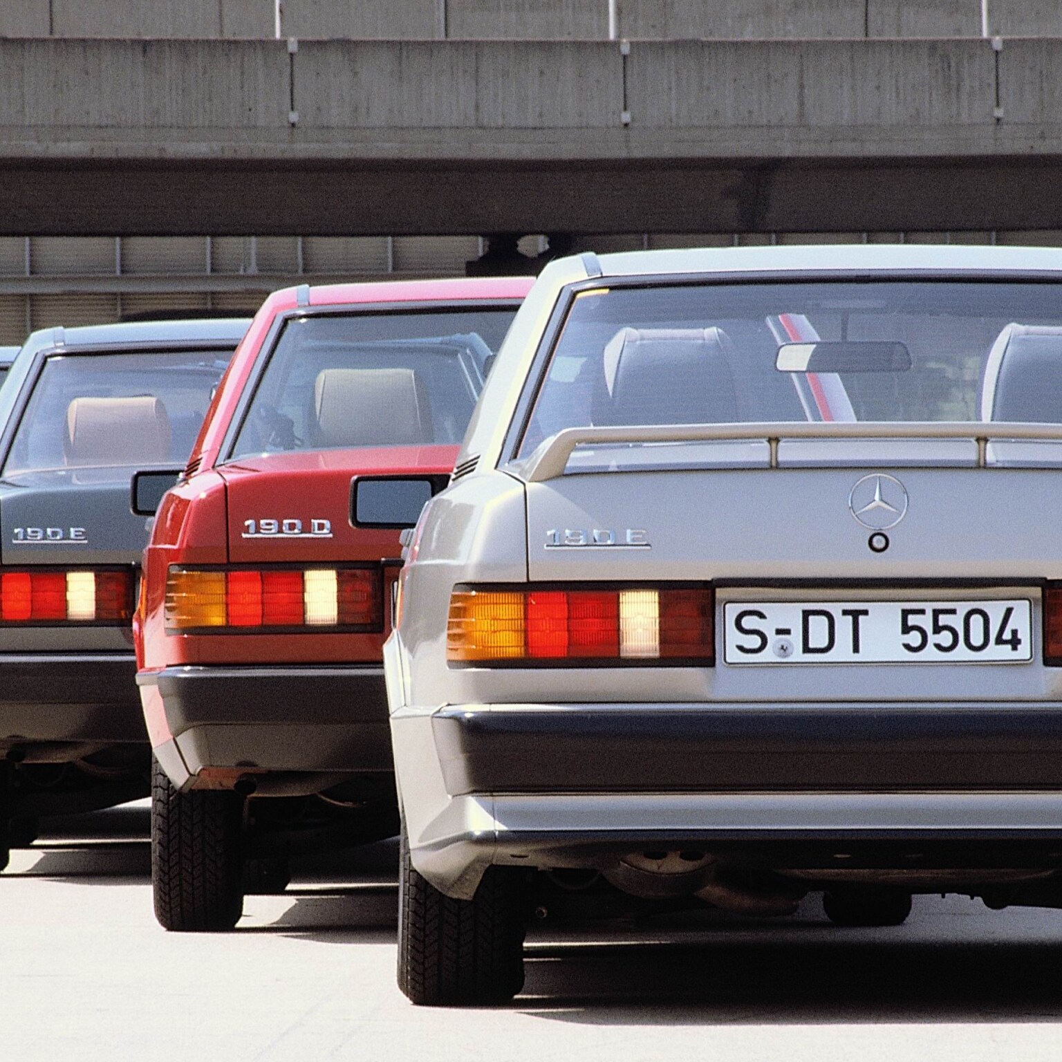 Mercedes-Benz W 201 series, models 190, 190 E, 190 D and 190 E 2.3-16