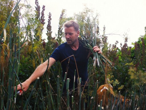 Joost Bakker at his home in the Yarra Valley.