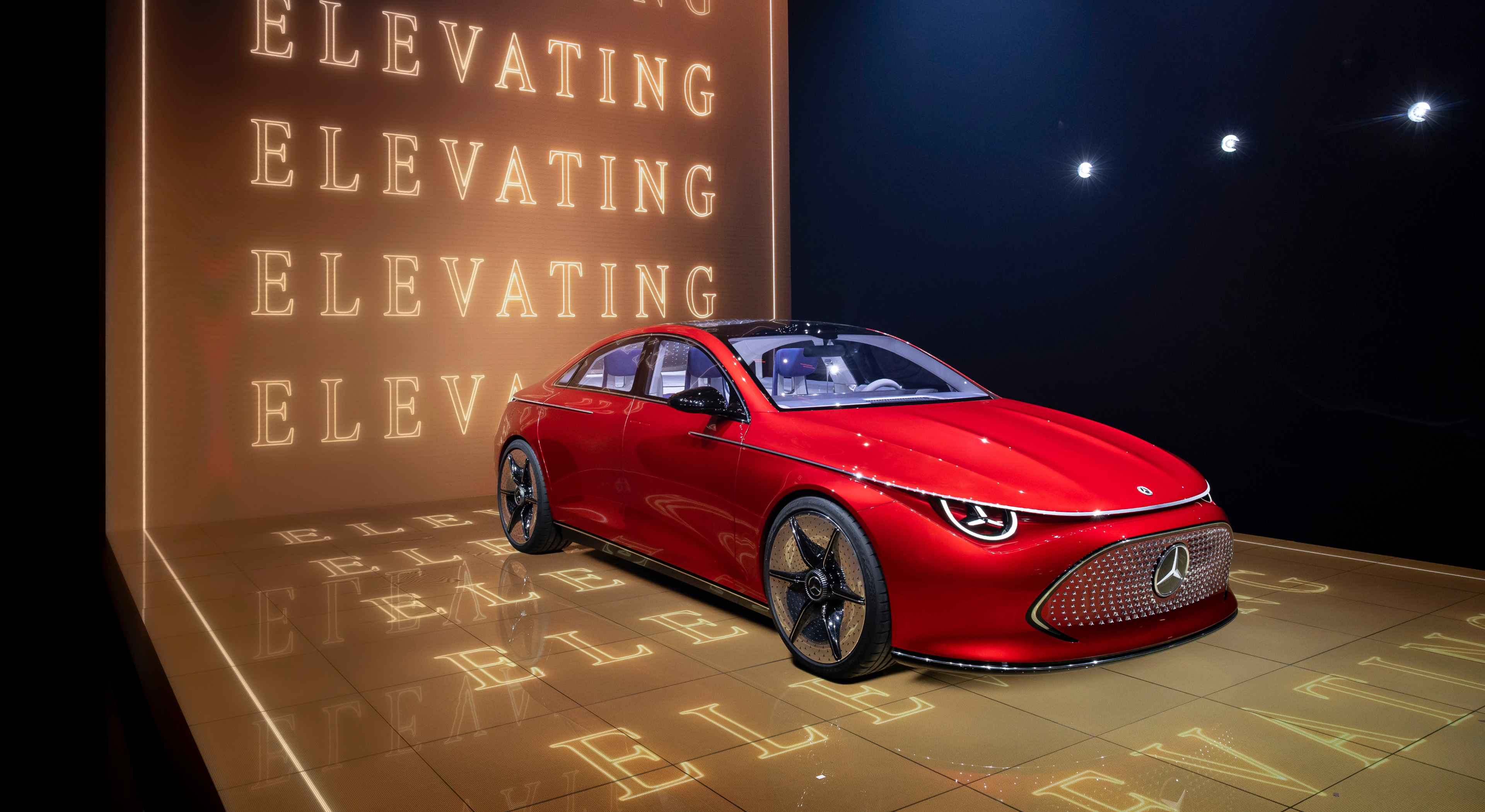 Mercedes-Benz Concept CLA Class The Mercedes-Benz Concept CLA Class at IAA MOBILITY 2023. Image credit/photographer: Mercedes-Benz AG