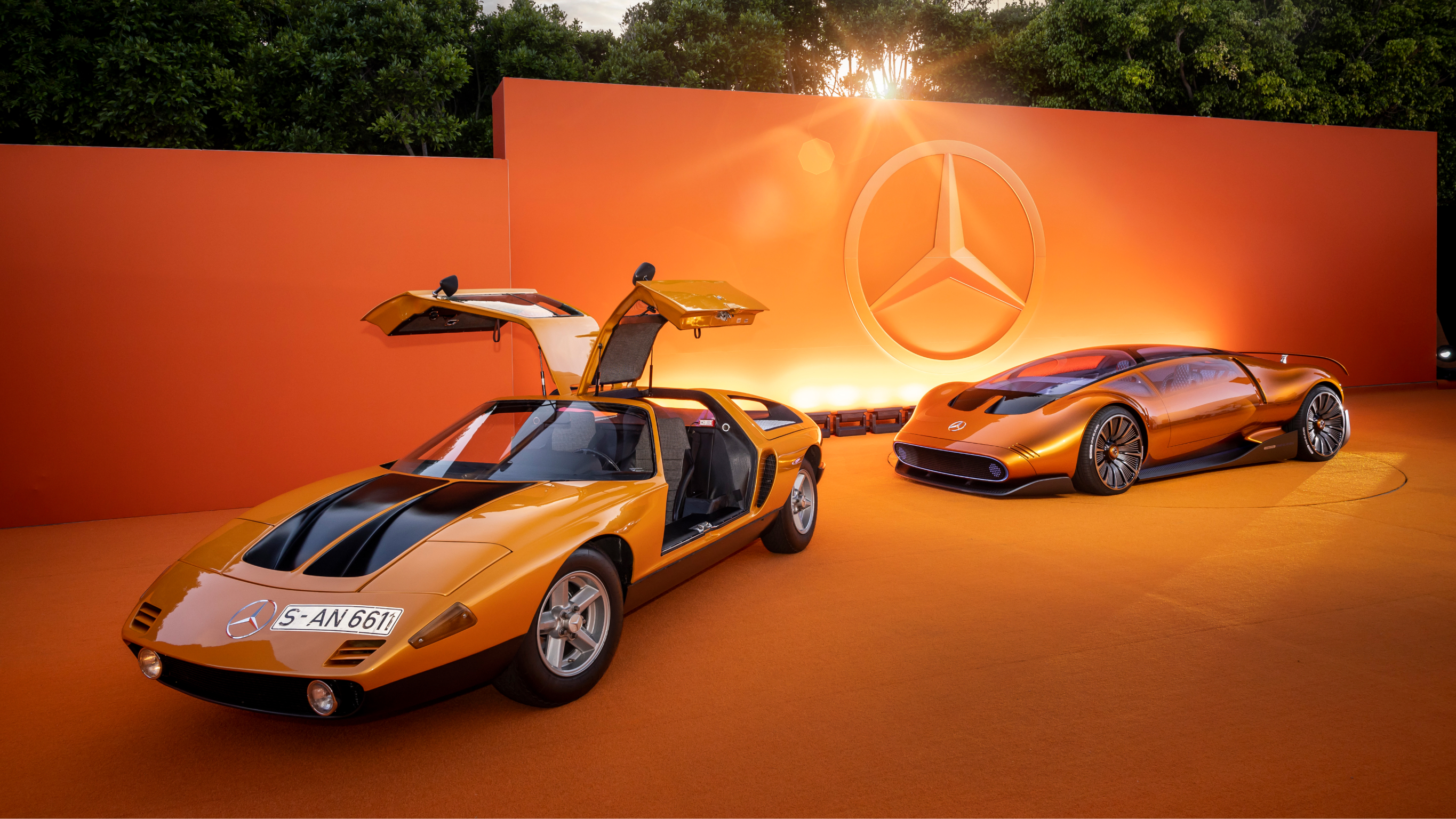 The Mercedes-Benz Vision One-Eleven concept car. The Mercedes-Benz Vision One-Eleven concept car.