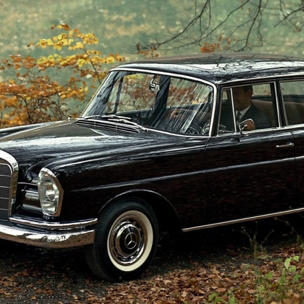 A black car