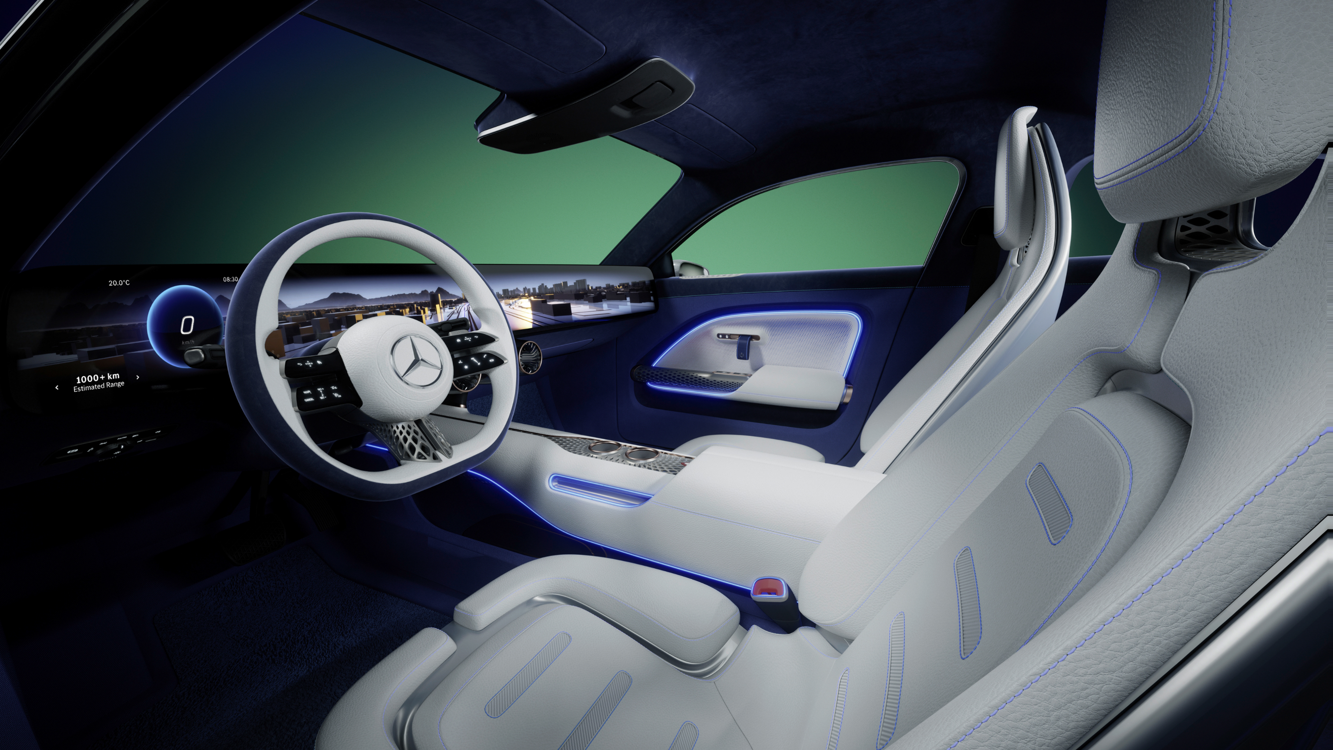 Vision EQXX interior Vision EQXX interior