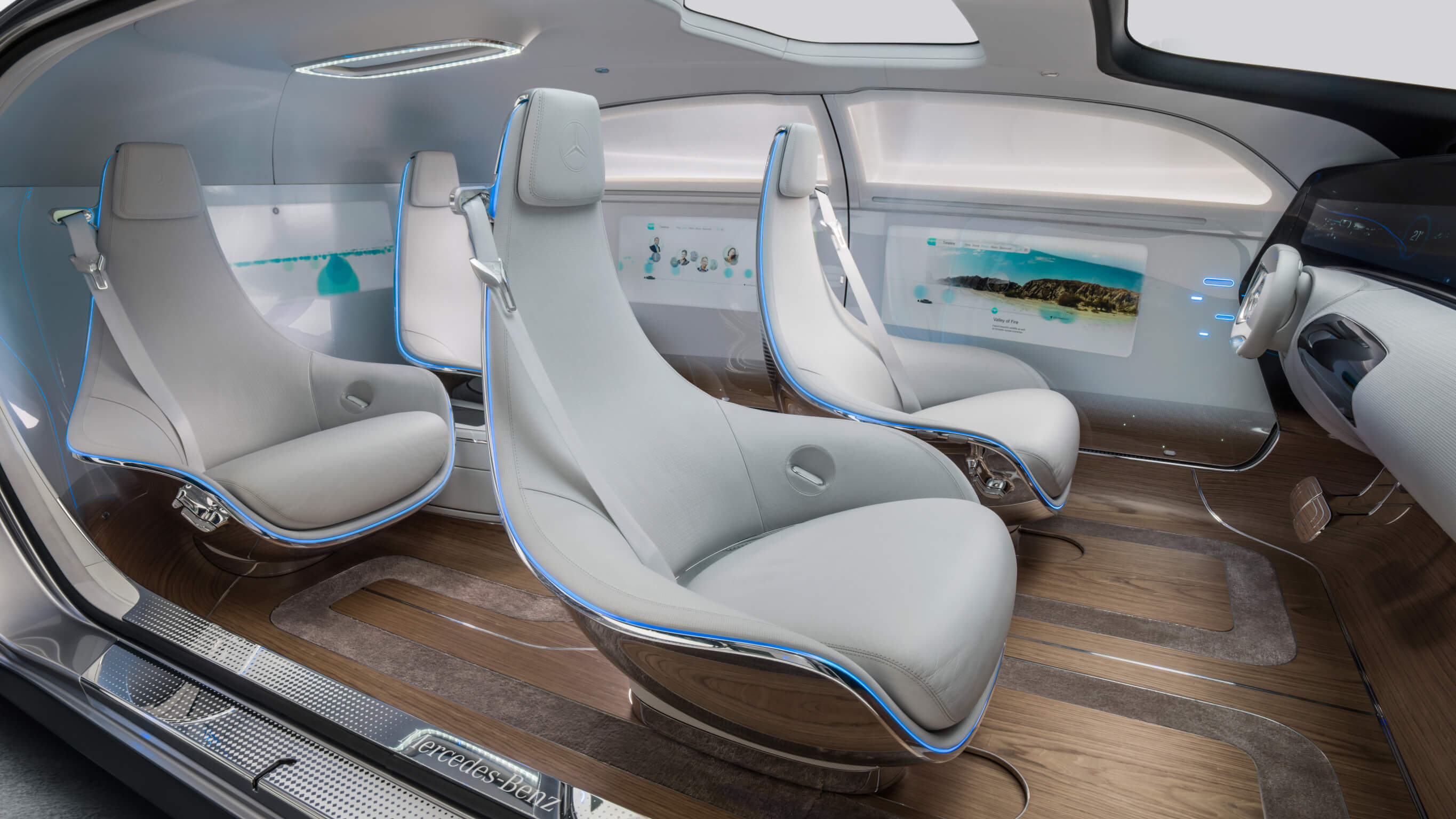 Mercedes-Benz F 015 Luxury in Motion Mercedes-Benz F 015 Luxury in Motion interior