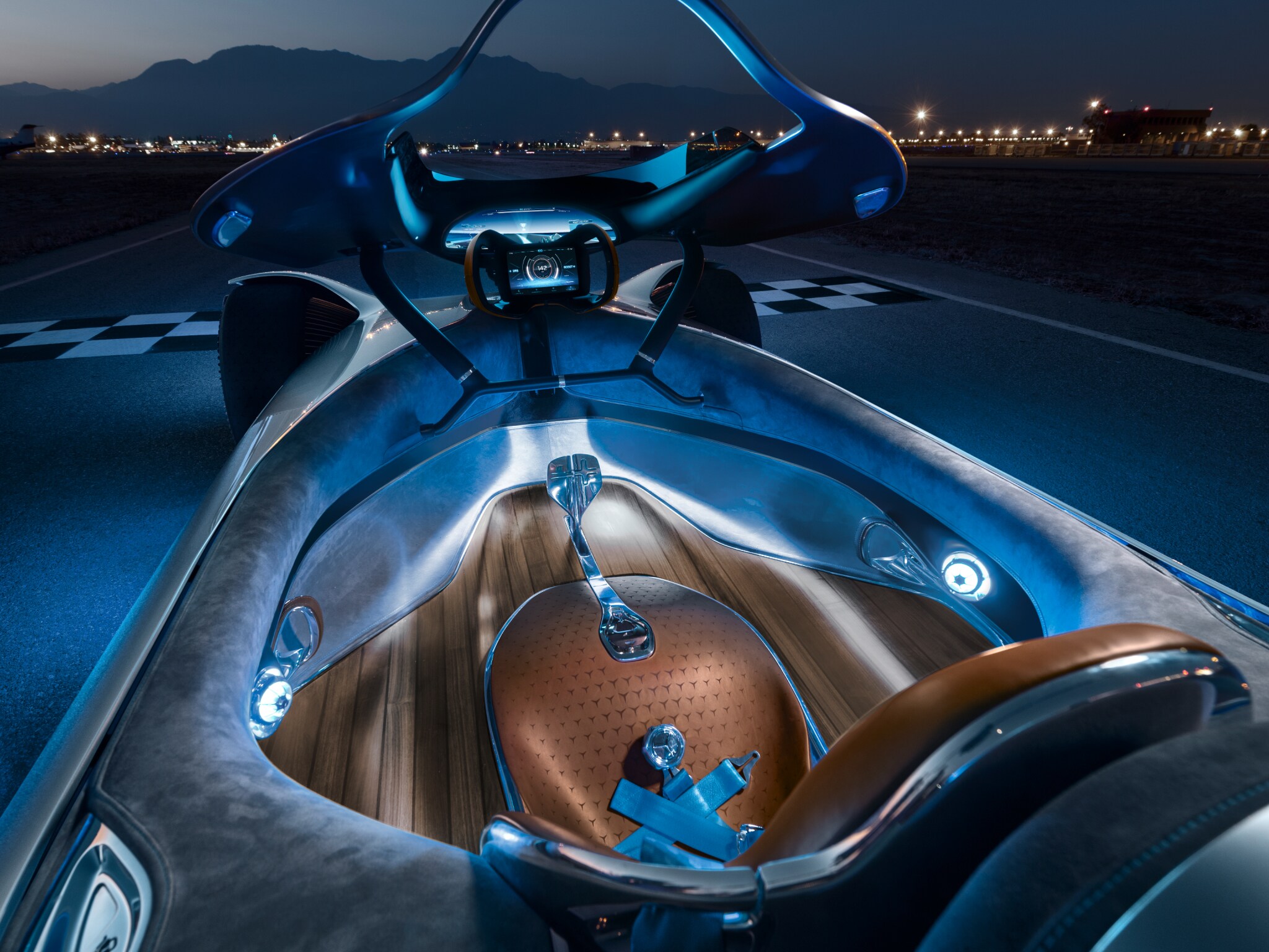 Vision EQ Silver Arrow interior