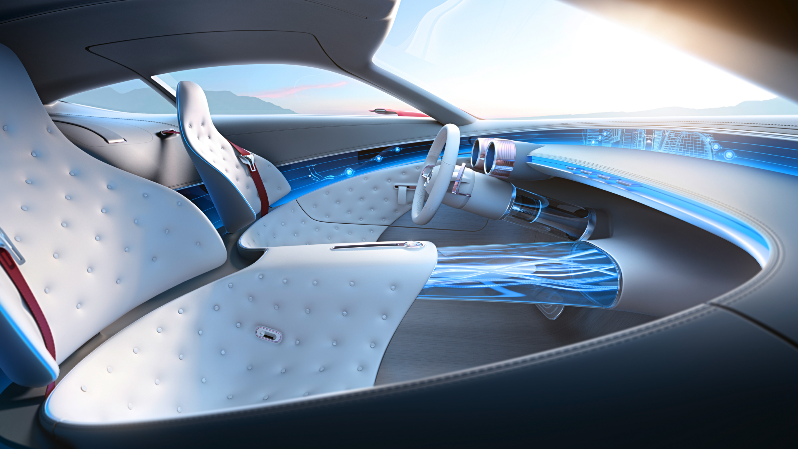 VISION Mercedes-Maybach 6 interior VISION Mercedes-Maybach 6 interior