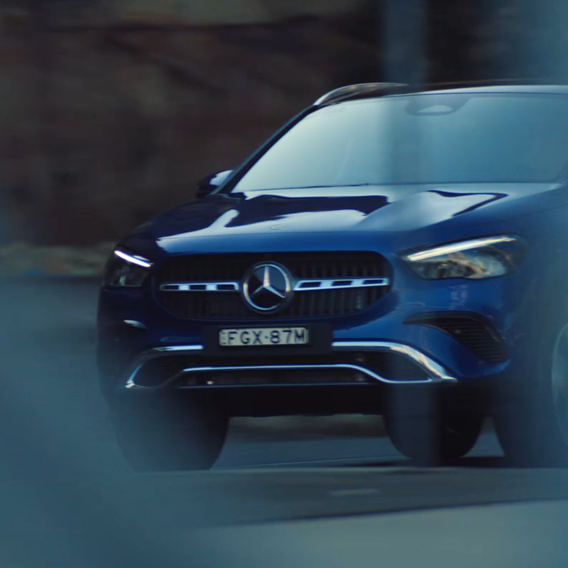 GLA City Edition Front angle of the GLA City Edition