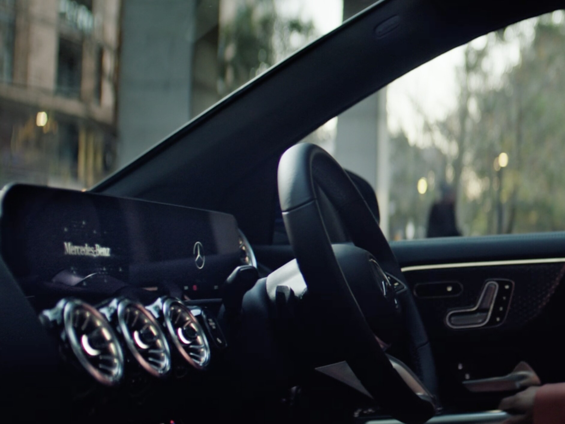 Interior of the GLA City Edition