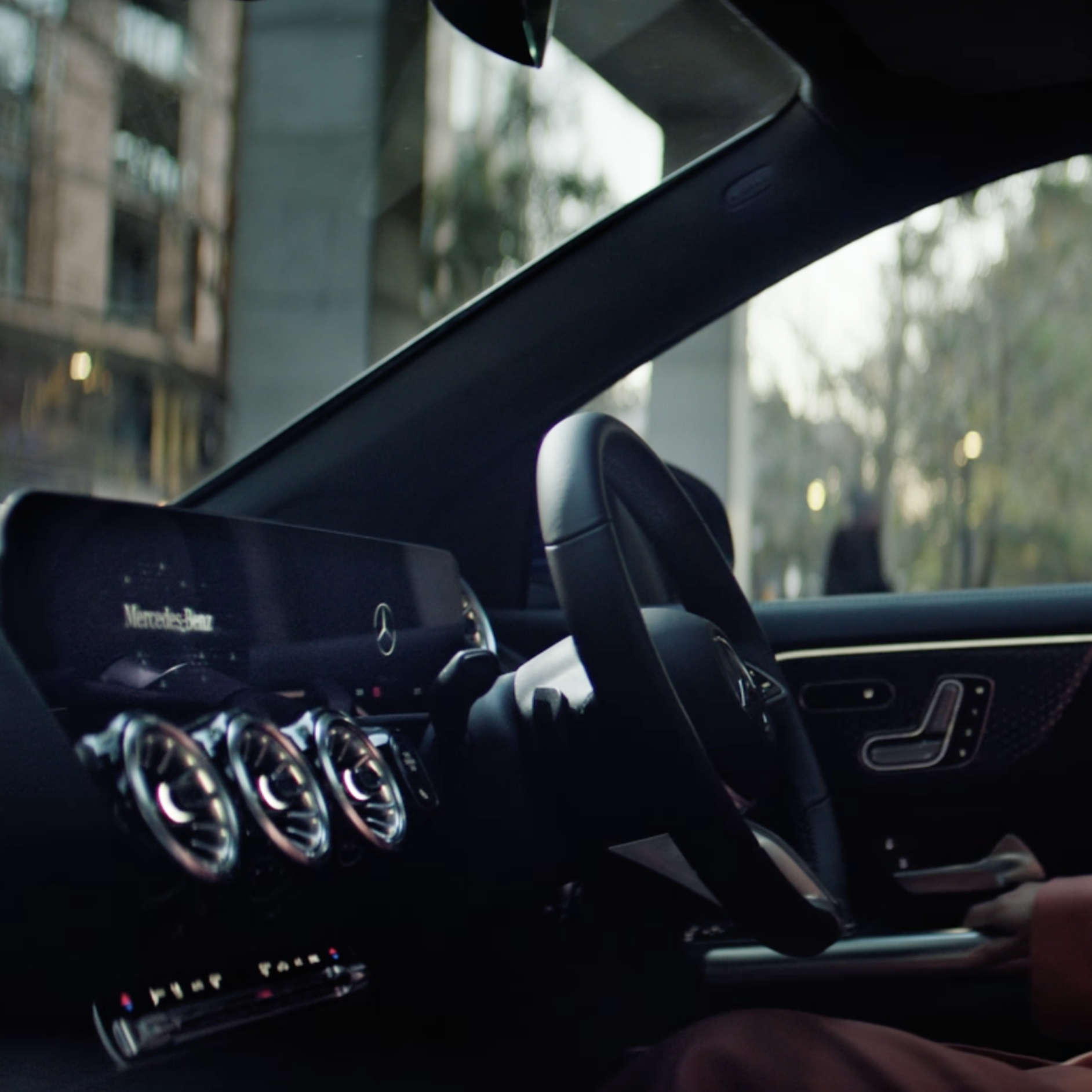 GLA City Edition Interior of the GLA City Edition