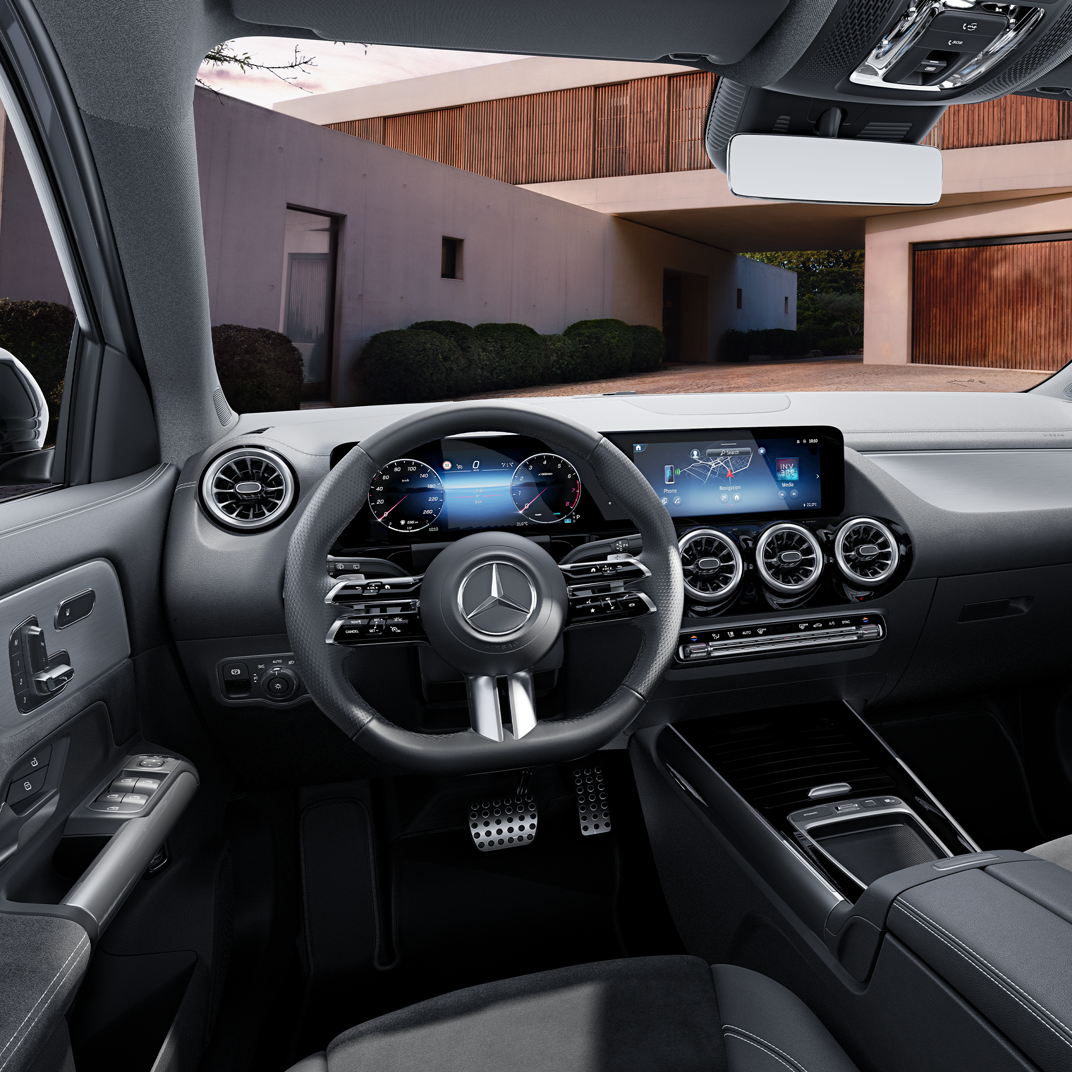 GLE Night Edition Interior view of the GLE Night Edition