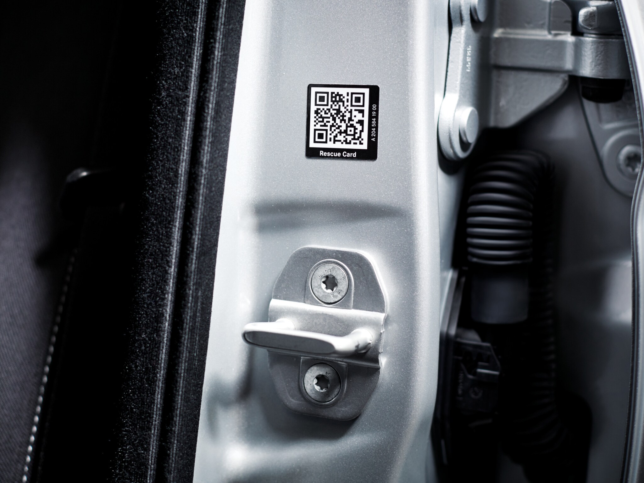 QR Code Rescue Sticker