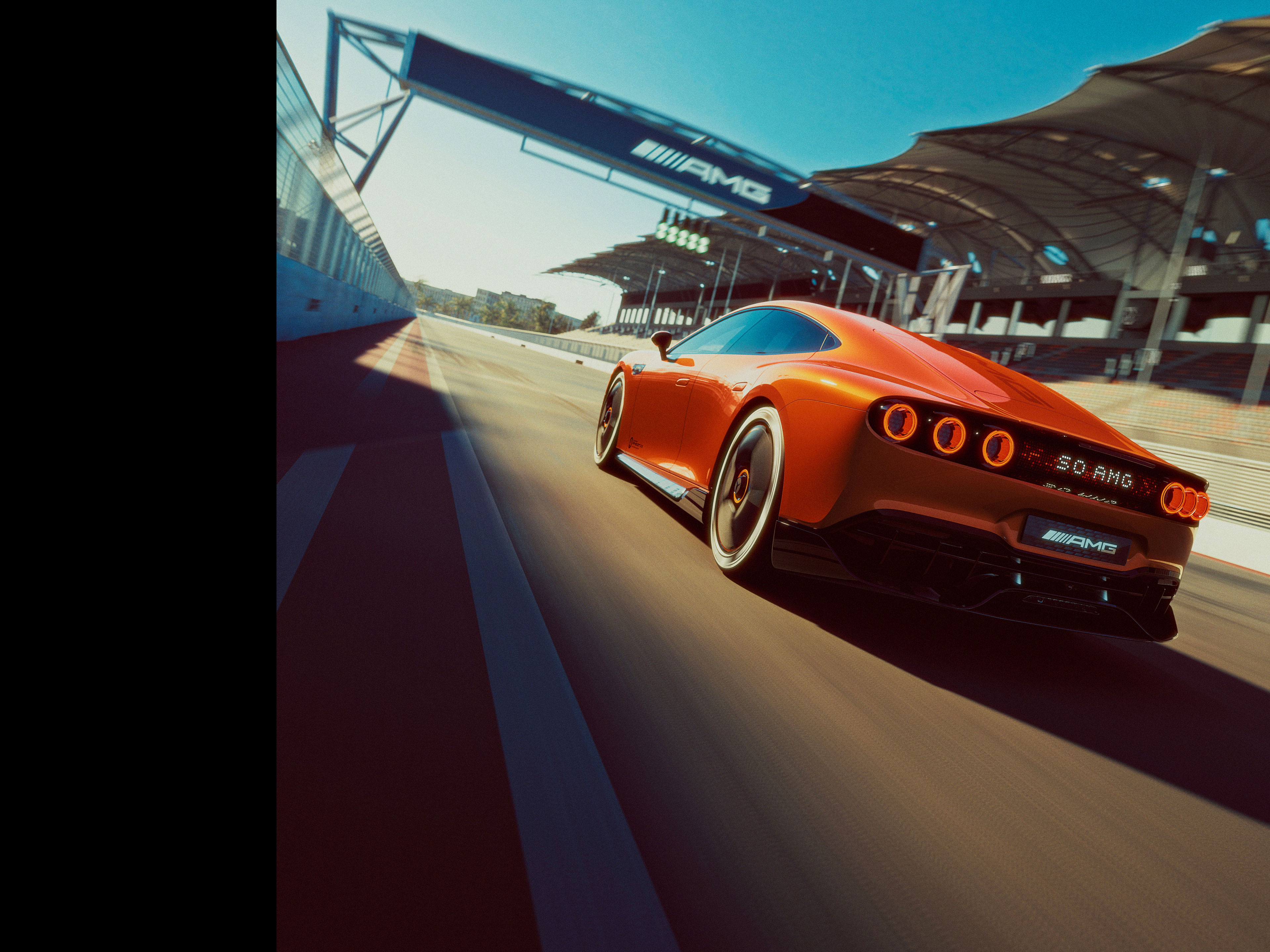 The design & style of the new CONCEPT AMG GT XX based on AMG Electric Architecture (AMG.EA) by Mercedes-AMG. Design & Style | AMG.EA | Mercedes-AMG