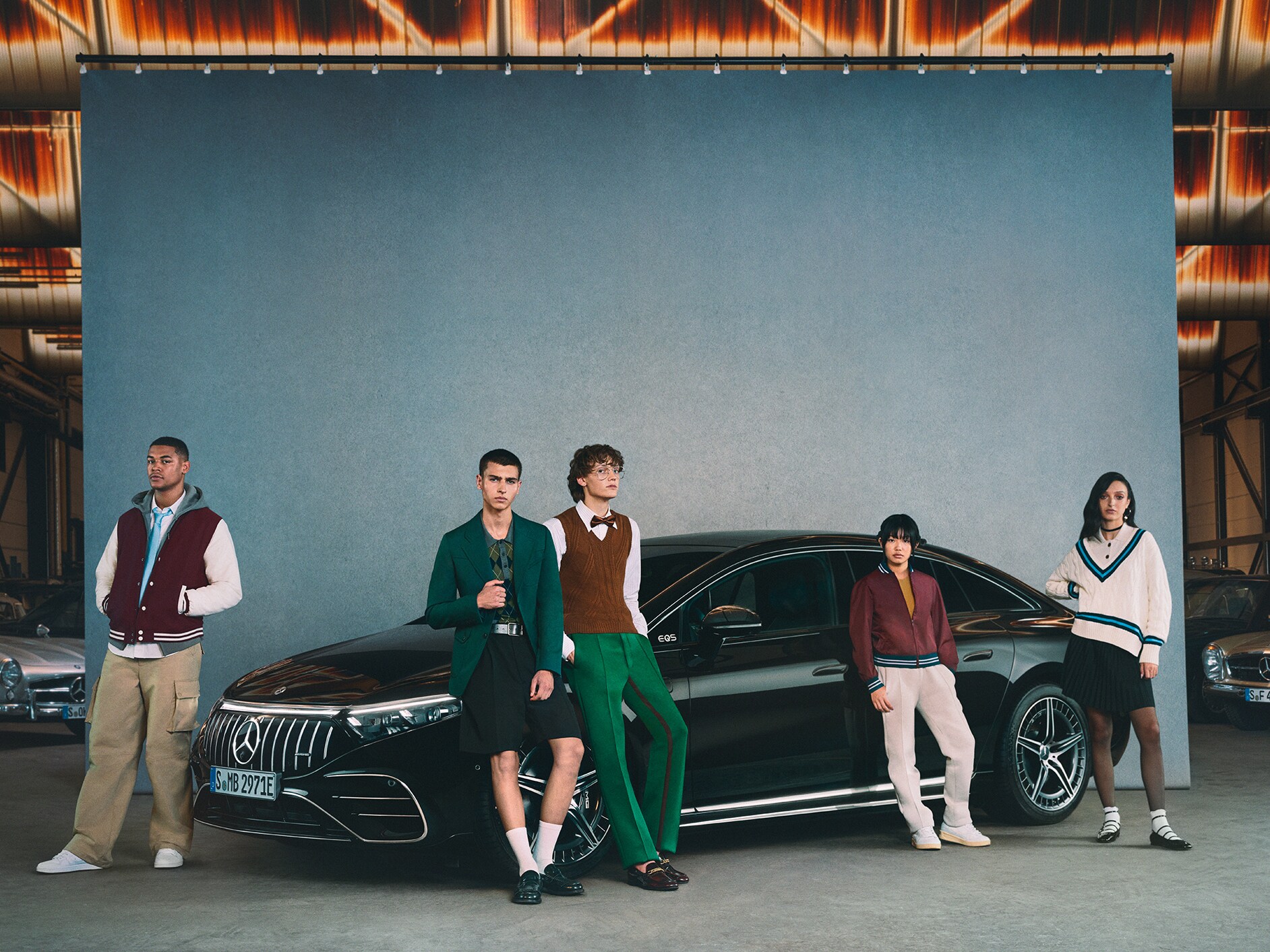 The EQS from Mercedes-Benz.