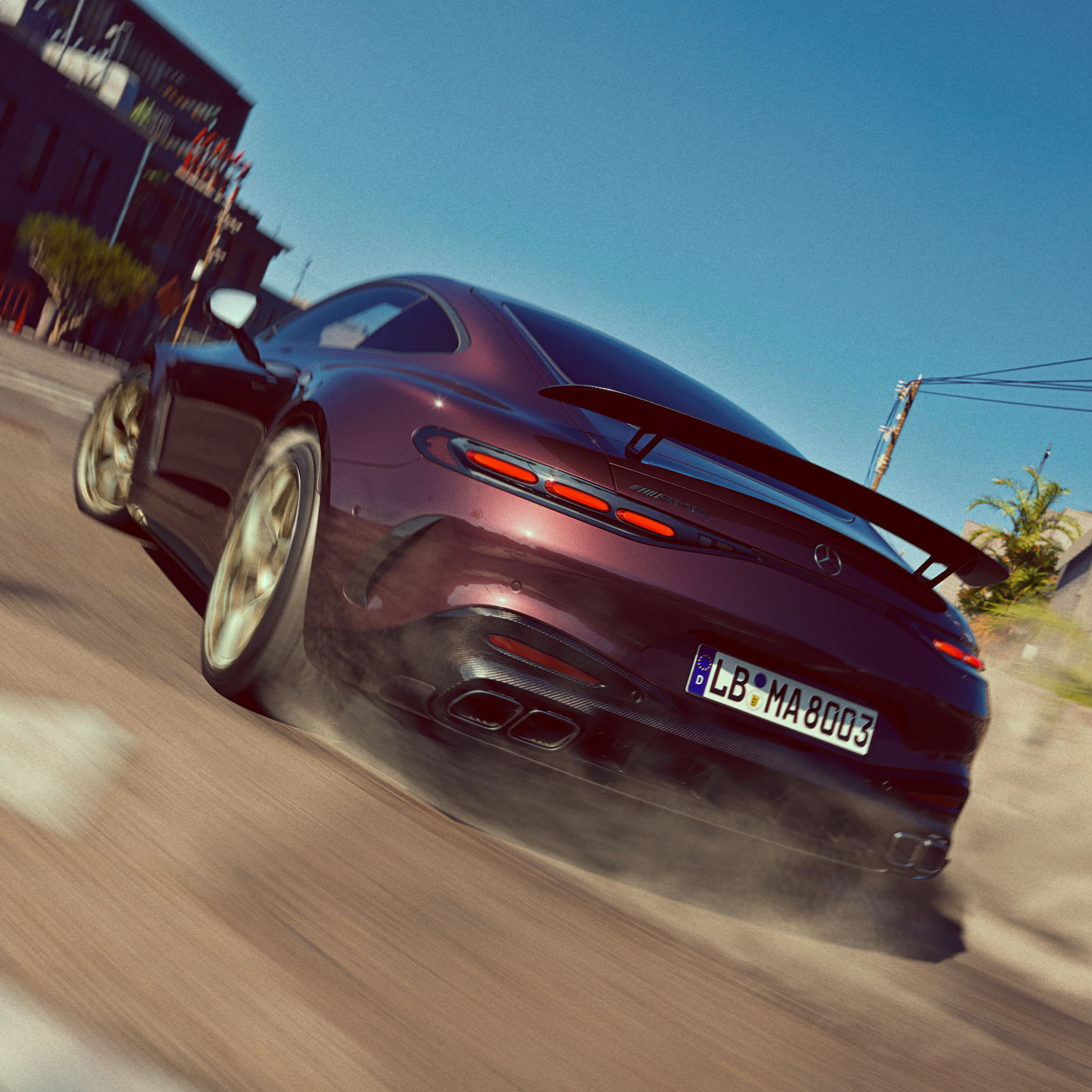 Spirit of Sport Performance | GT Coupé | Mercedes-AMG The GT Coupé from Mercedes-AMG.