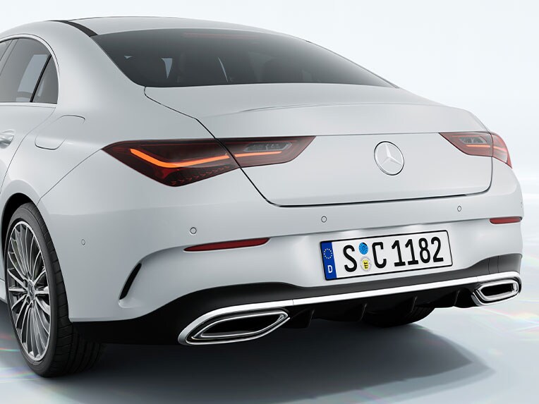 Parking system in the new CLA Coupé from Mercedes-Benz.