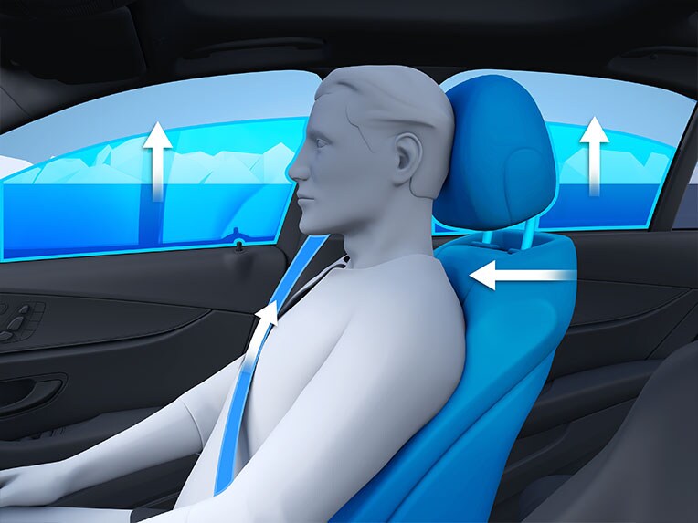 PRE-SAFE® system in the new Mercedes-Benz CLA Coupé.