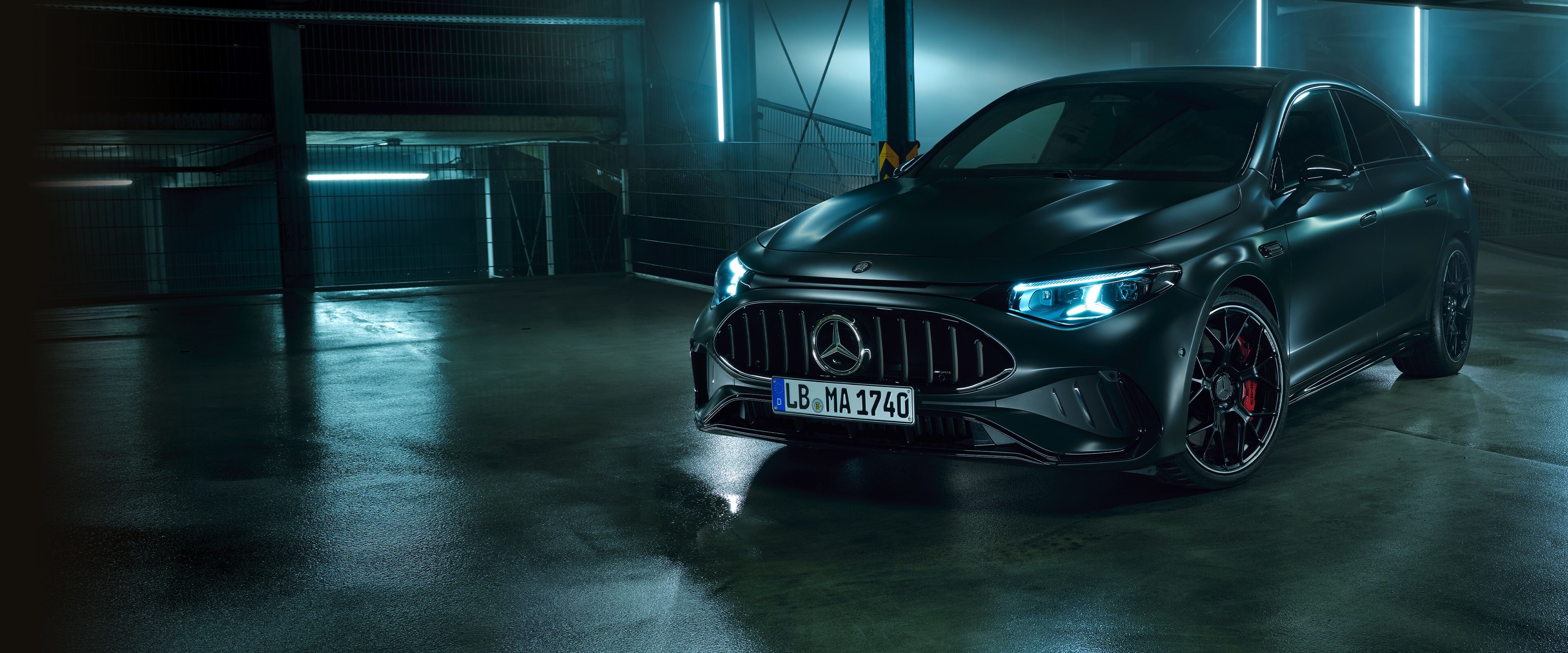 The all-new Mercedes-AMG CLA 45 electric 4MATIC+.