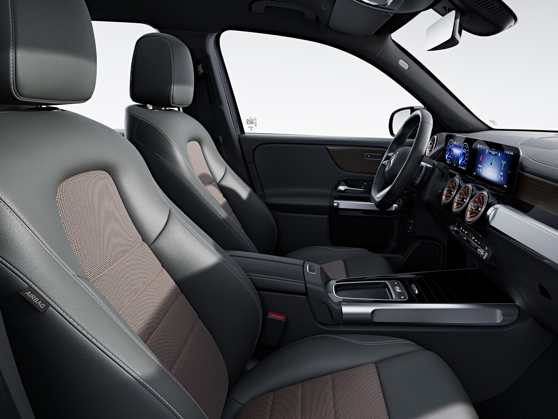 The EQB from Mercedes-Benz with the Advanced Plus package.