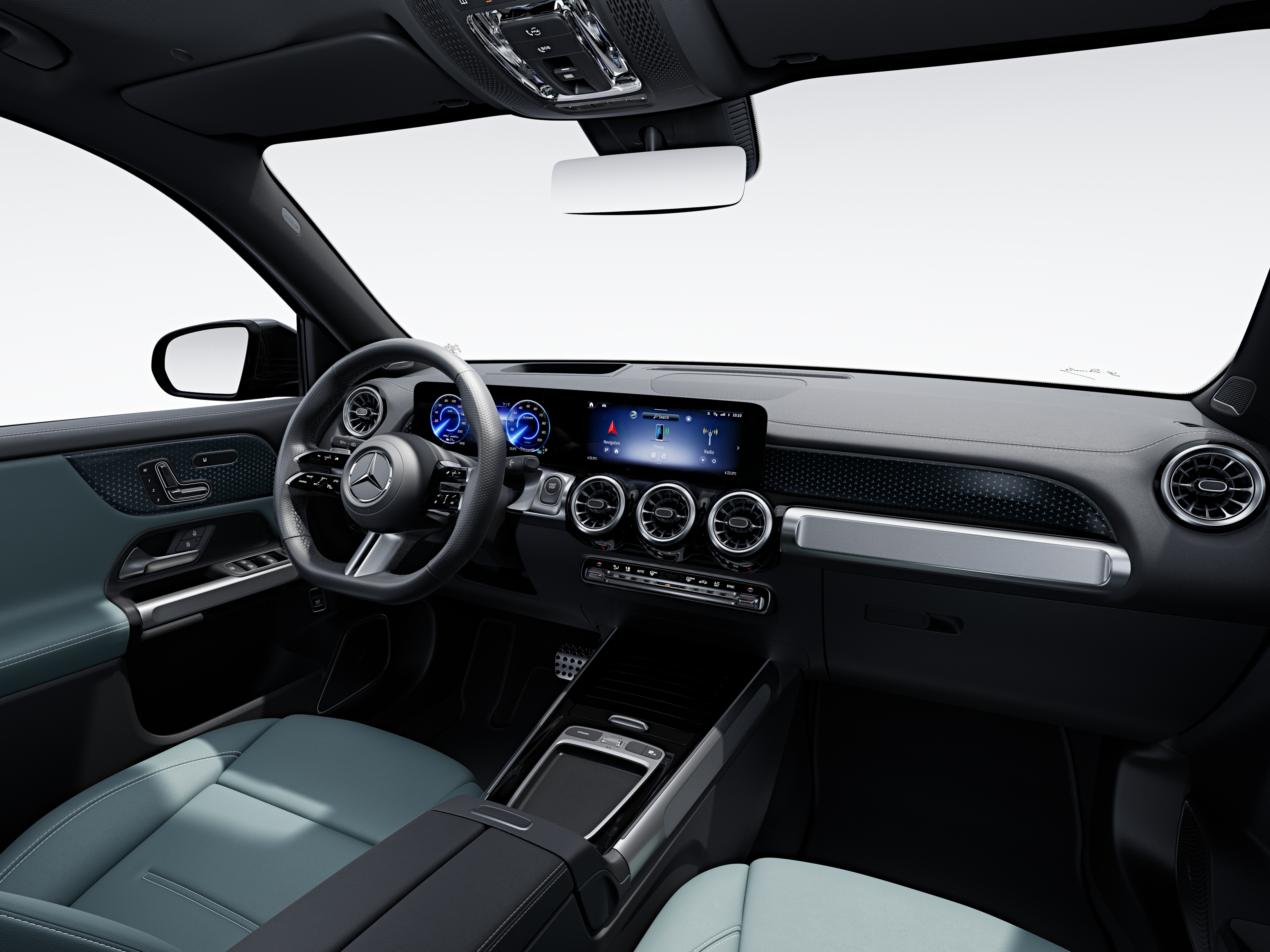 Premium Package | EQB | Mercedes-Benz The EQB from Mercedes-Benz with the Prremium package.