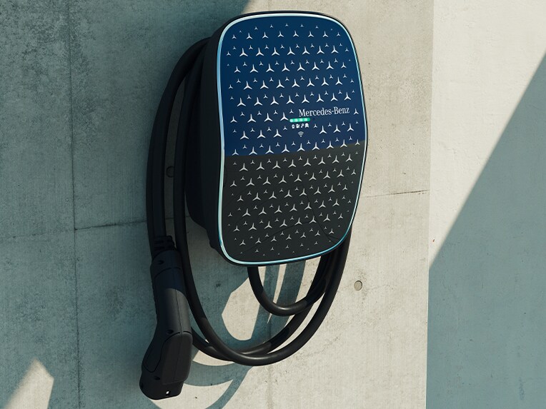 The wallbox from Mercedes-Benz.