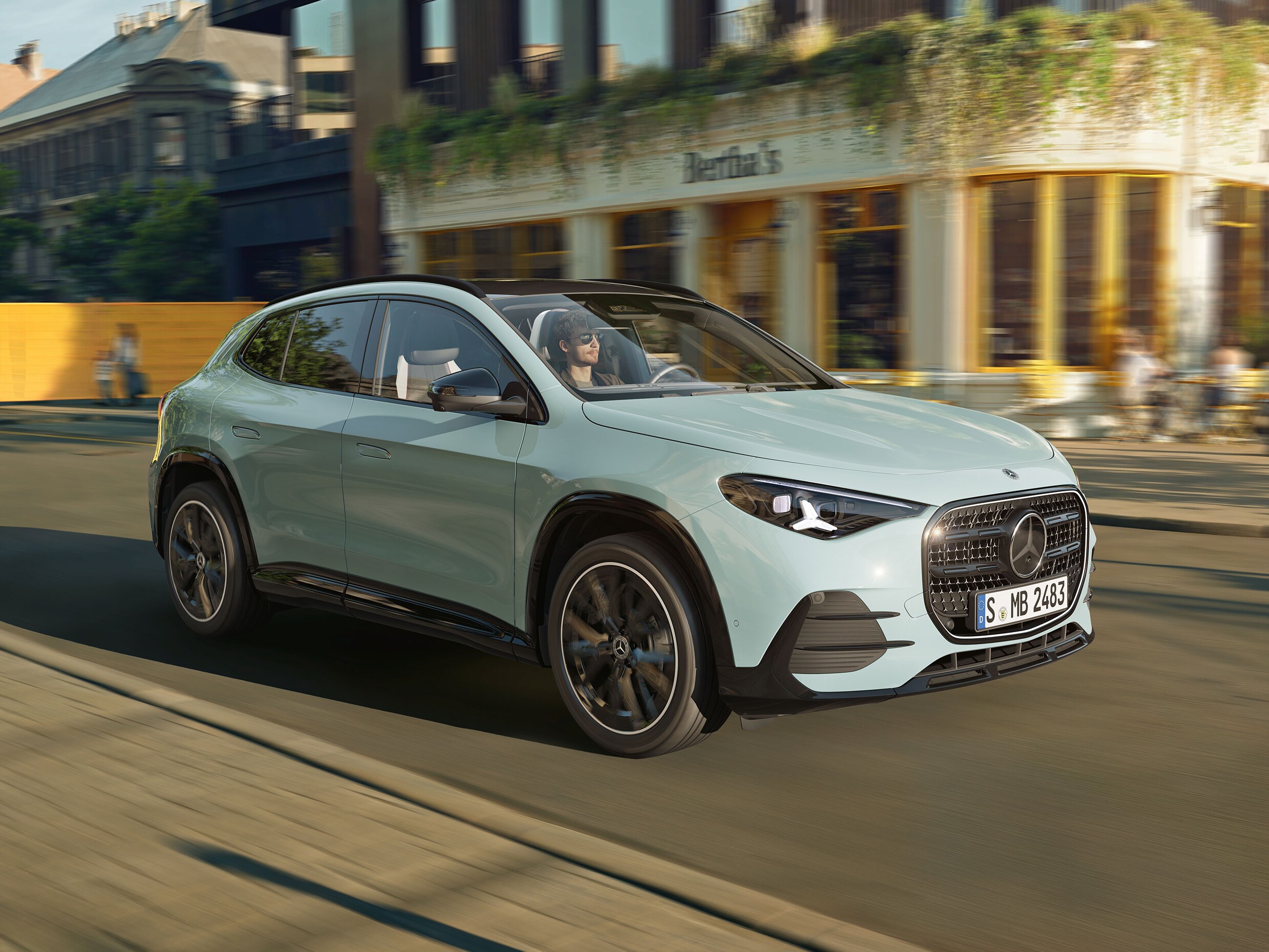The AMG Line Plus of the all-new GLA from Mercedes-Benz.