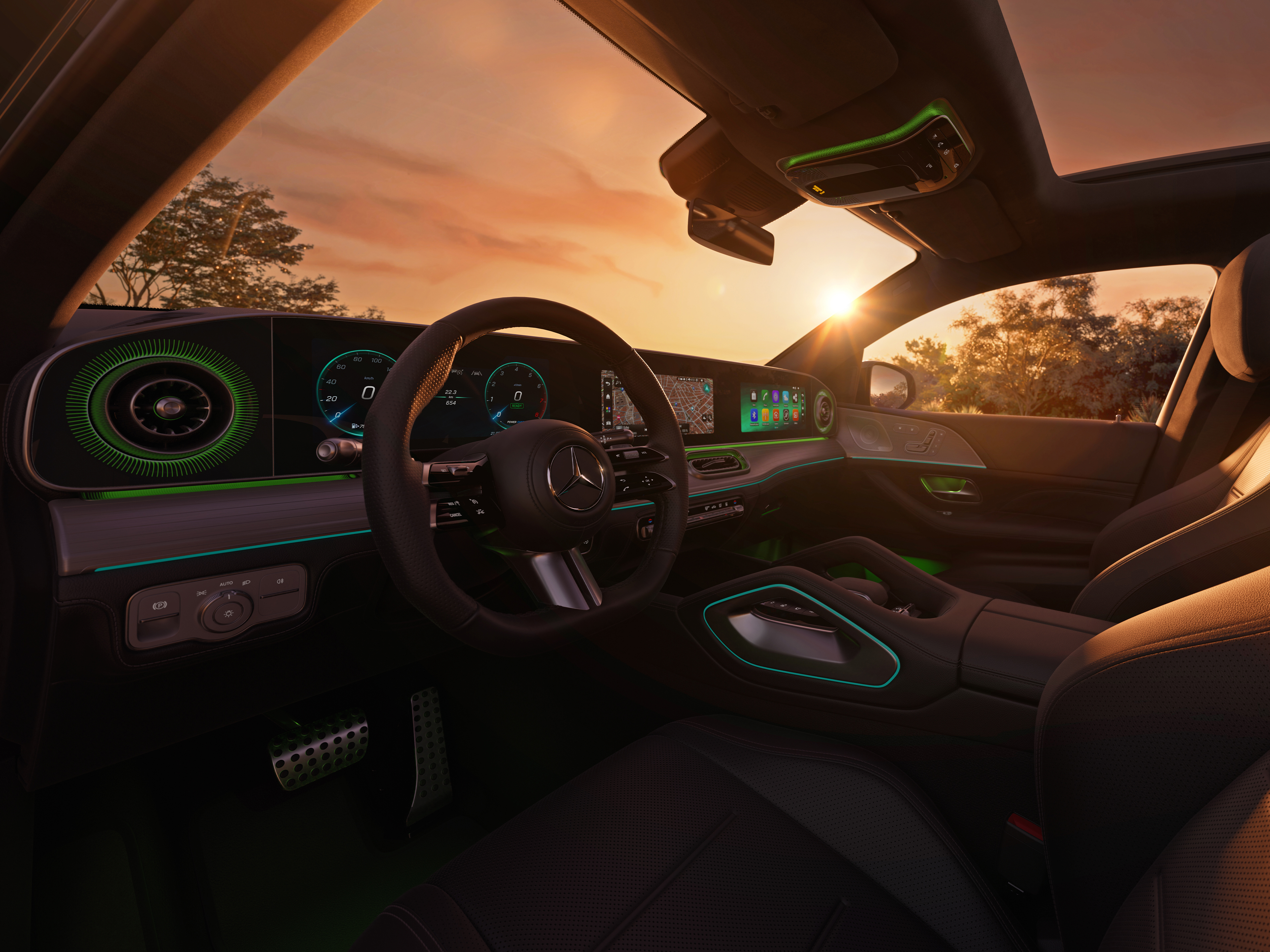 Interior | GLE Coupé | Mercedes-Benz The Interior of the new GLE Coupé.