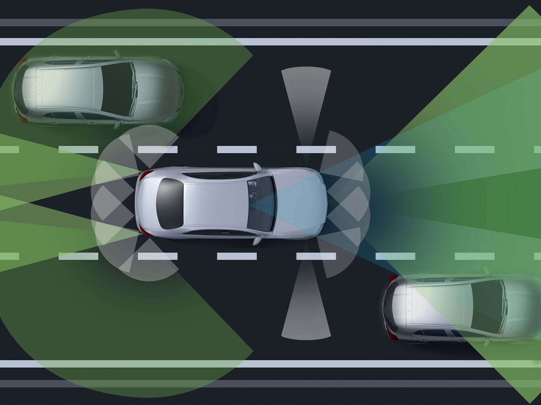 Driving Assistance Package of the new GLS from Mercedes-Benz.