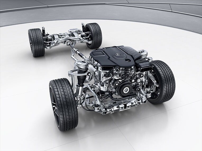 4MATIC all-wheel drive for the new GLS from Mercedes-Benz.