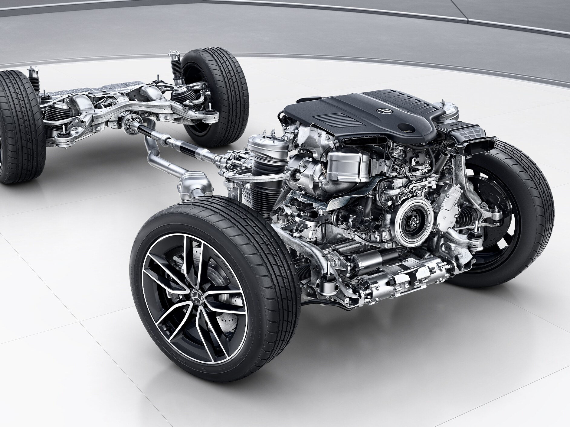 E-ACTIVE BODY CONTROL in the new GLS from Mercedes-Benz.