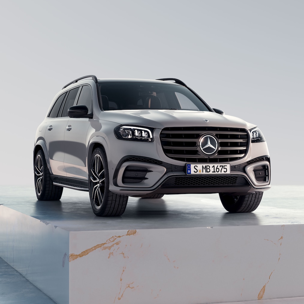 E-ACTIVE BODY CONTROL in the GLS from Mercedes-Benz.