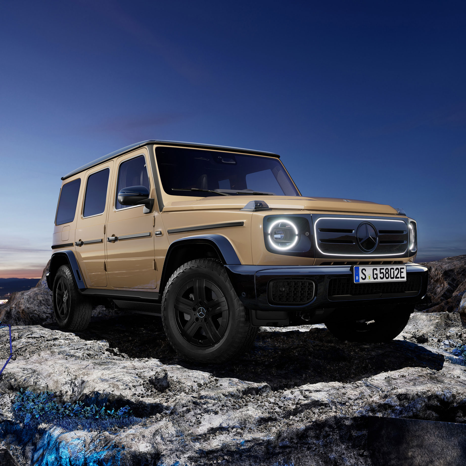 G 580 with EQ Technology | G-Class Brand Area | Mercedes-Benz The Mercedes-Benz G 580 with EQ Technology.
