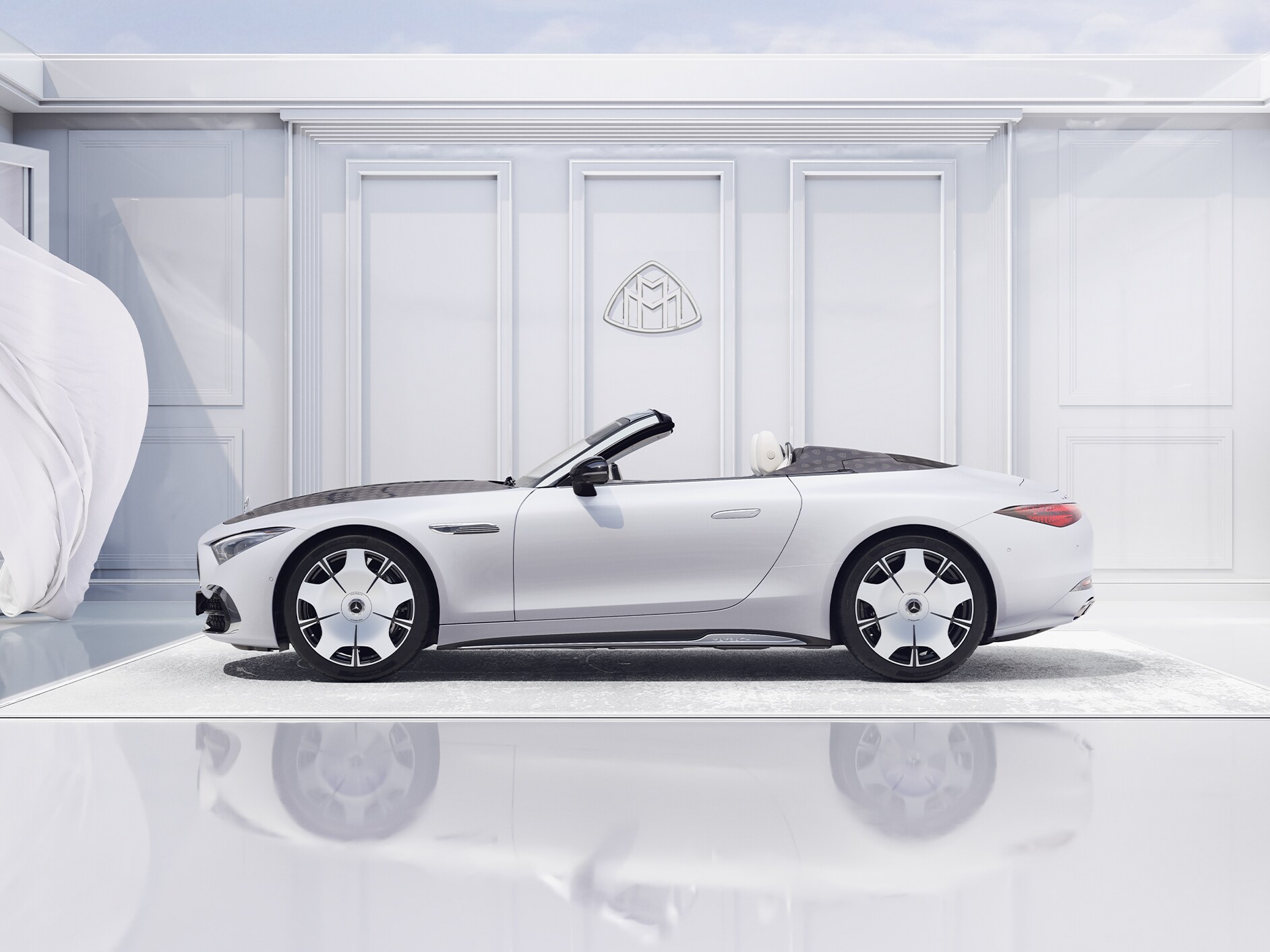 The Mercedes-Maybach SL 680.