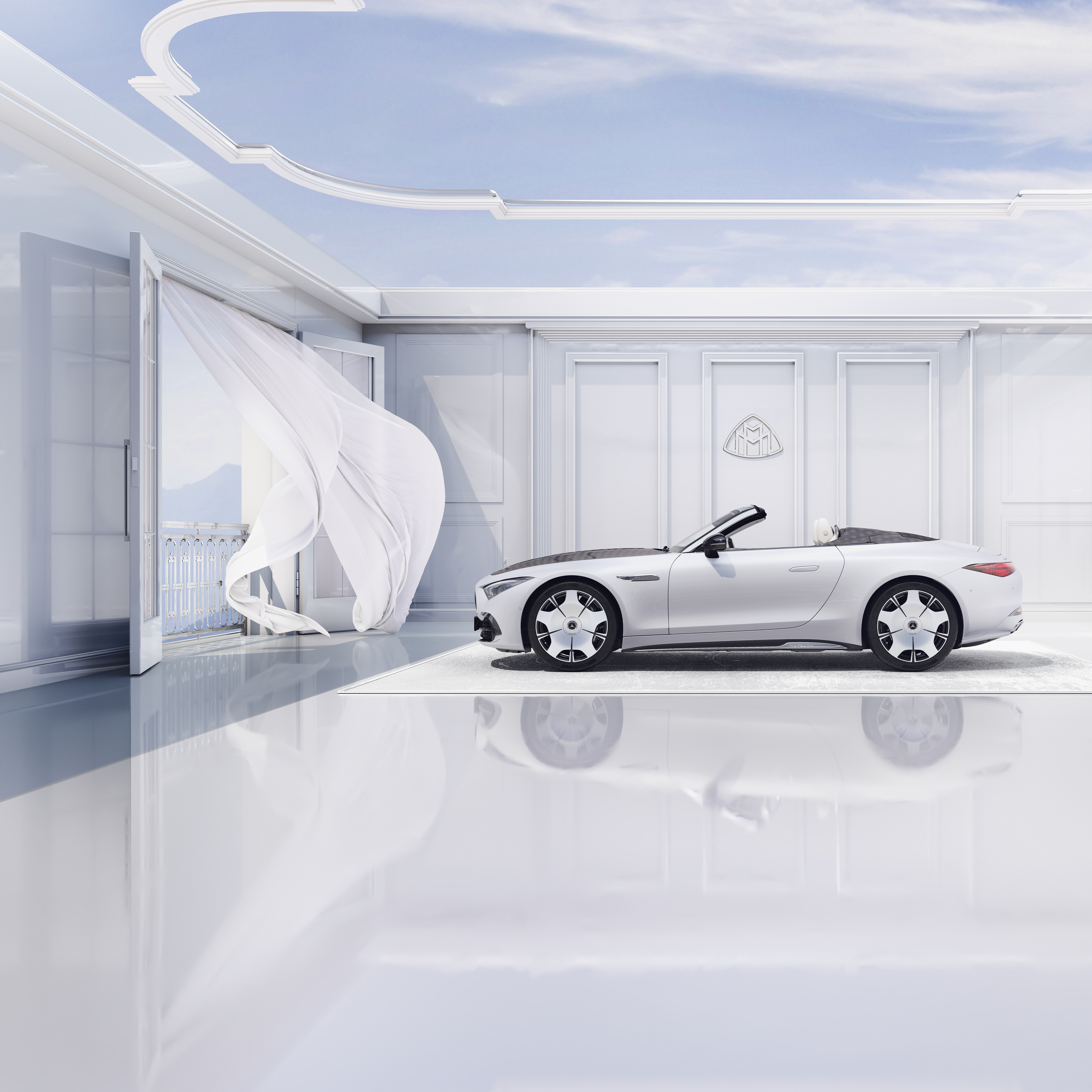 Experience Mercedes-Maybach Mercedes-Maybach S-Class Haute Voiture shimmering shade of rosé