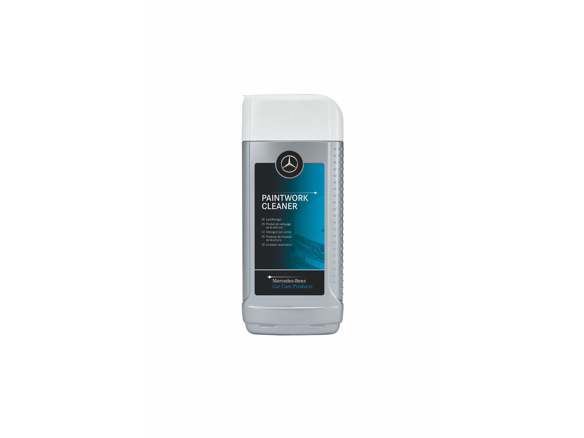 Mercedes-Benz paintwork cleaner.