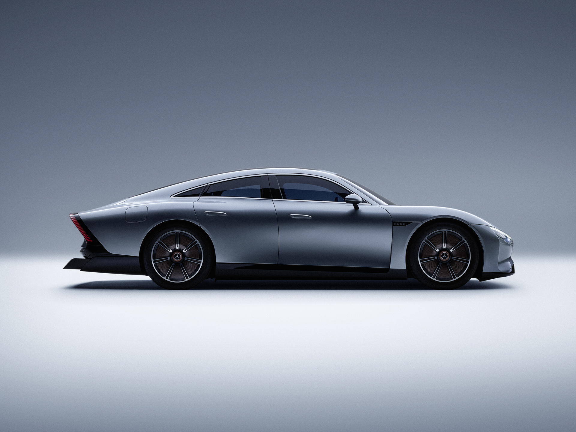 Future Vision | Mercedes-Benz Side view of a Mercedes-Benz concept car.