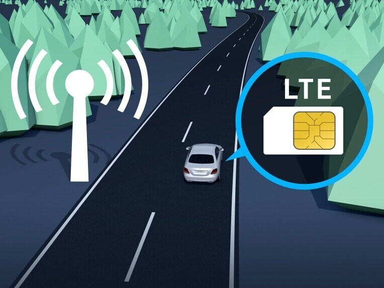 With a permanently installed eSIM, the communication module (LTE) creates the technical conditions for the use of digital extras.