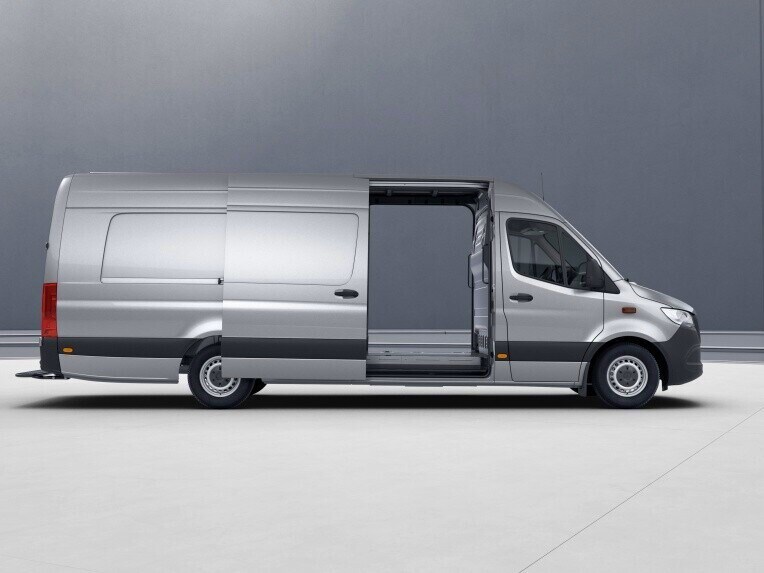 The Extra Long Sprinter Panel Van with high roof.