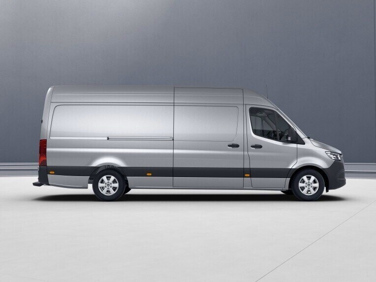 The Long Sprinter Panel Van with high roof.