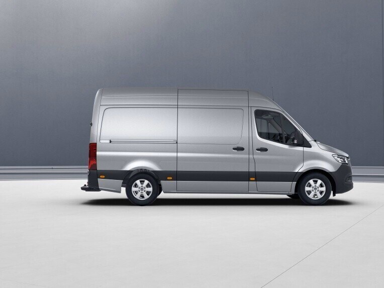 The standard length Sprinter Panel Van with high roof.