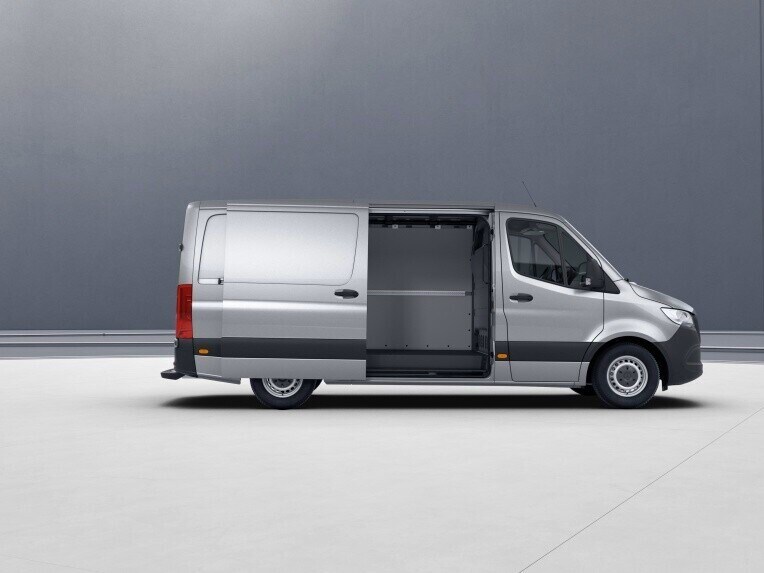 The standard length Sprinter Panel Van with normal roof.