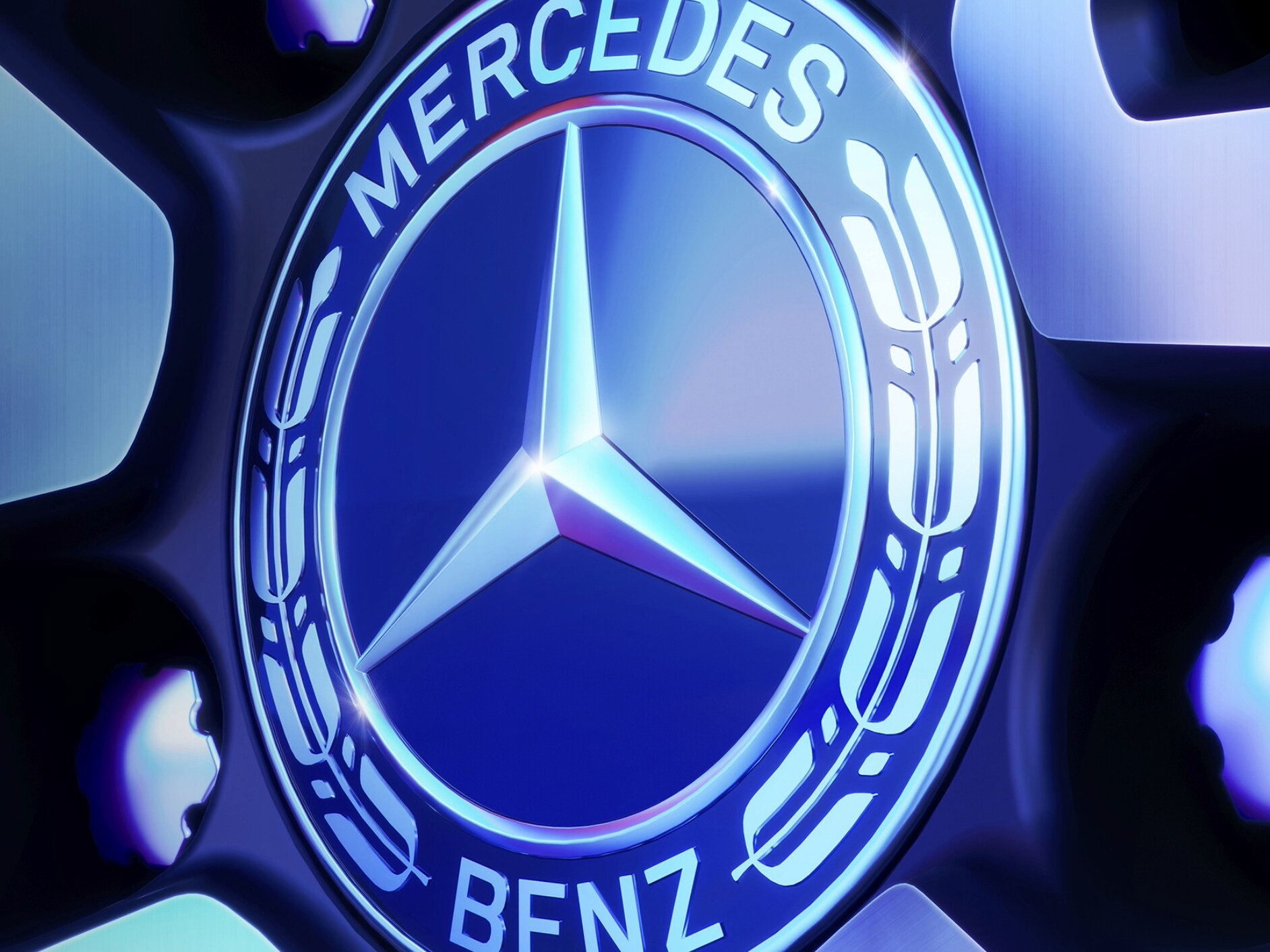 Mercedes-Benz Online Store Logo Abstract