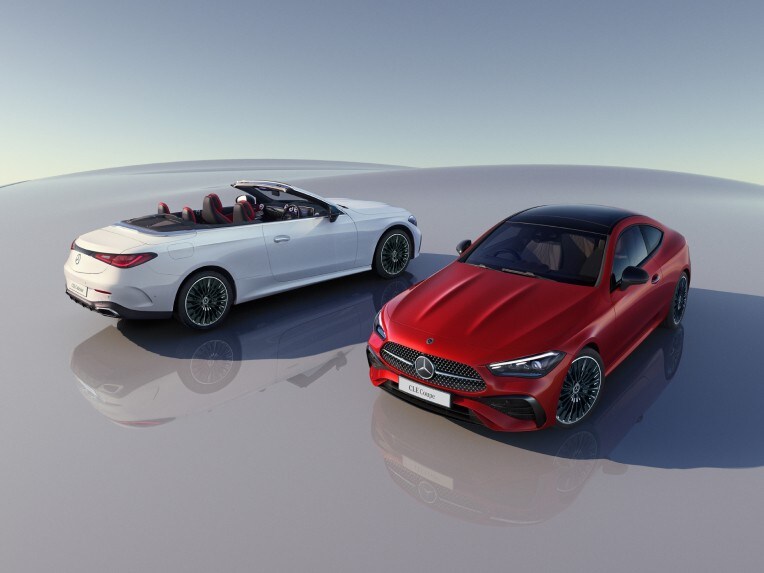 CLE coupe and cabriolet