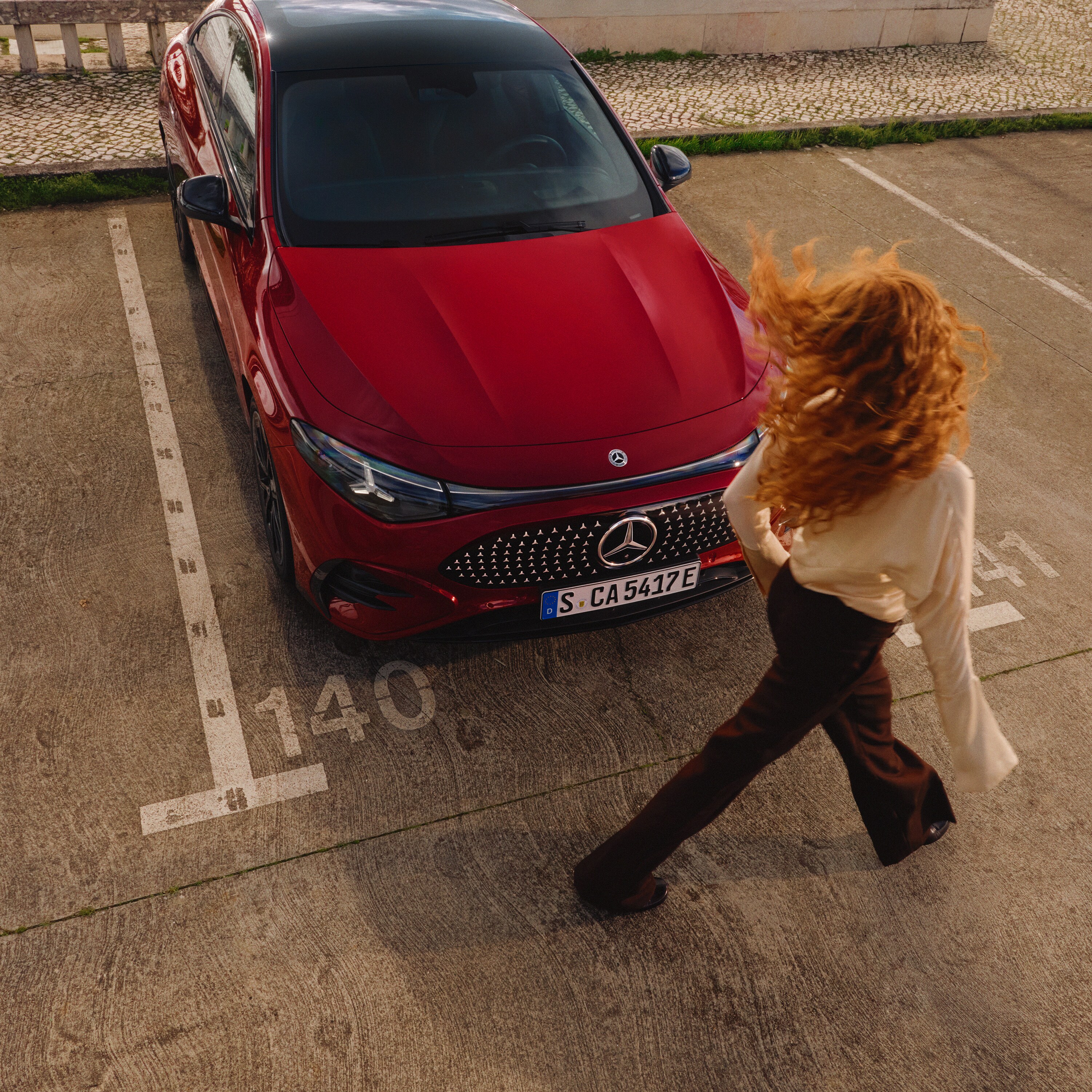 The all new electric CLA.