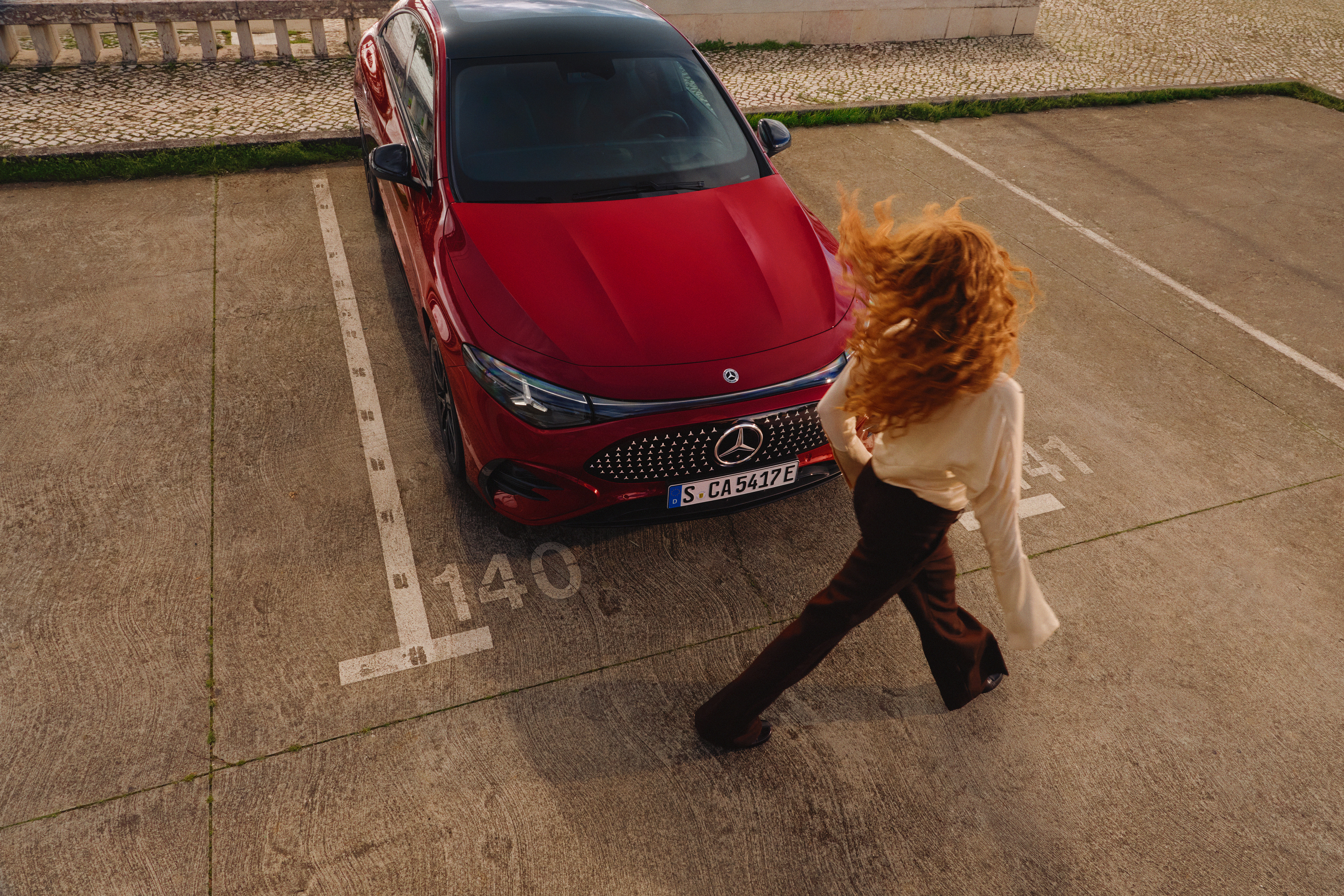 The all new electric CLA.